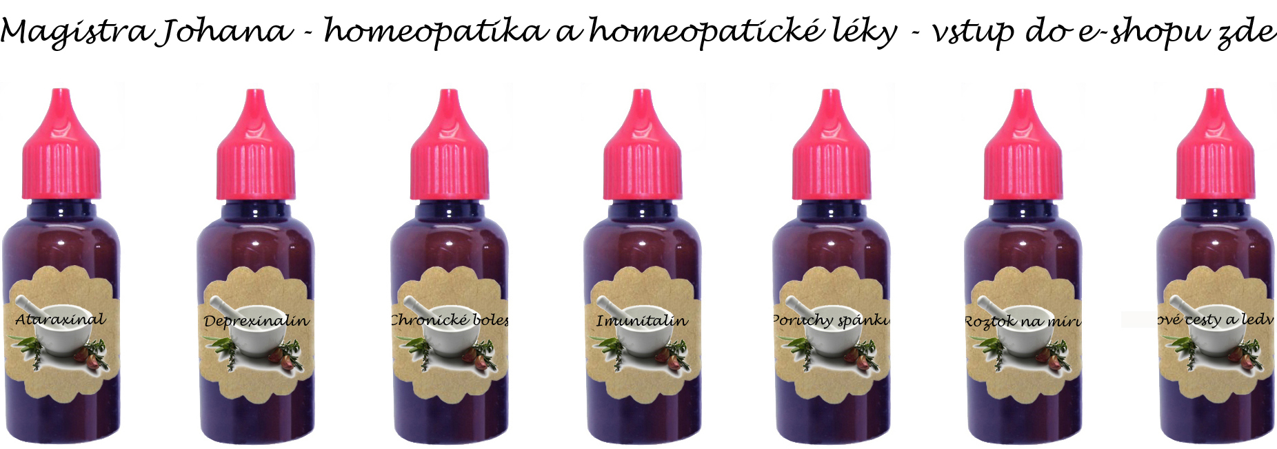 Magistra Johana - homeopatika a homeopatické léky